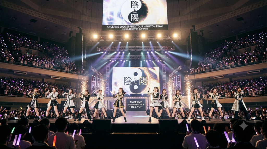アンジュルム 2026 Spring Tour 〜陰と陽〜 2026/6/23 日本武道館のライブレポート