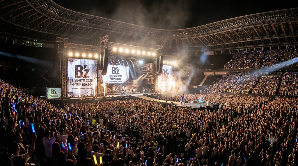 B’z LIVE-GYM 2026 -FYOP naked- 2026/6/28 Kアリーナ横浜のライブレポート