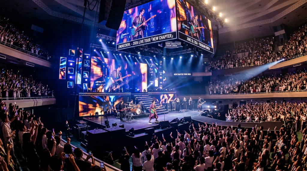 .ENDRECHERI. 2026 LIVE TOUR 「NEW CHAPTER」 2026/6/28 横浜BUNTAIのライブレポート