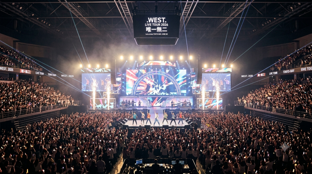 WEST. LIVE TOUR 2026 唯一無二 2026/6/28 LaLa arena TOKYO-BAYのライブレポート