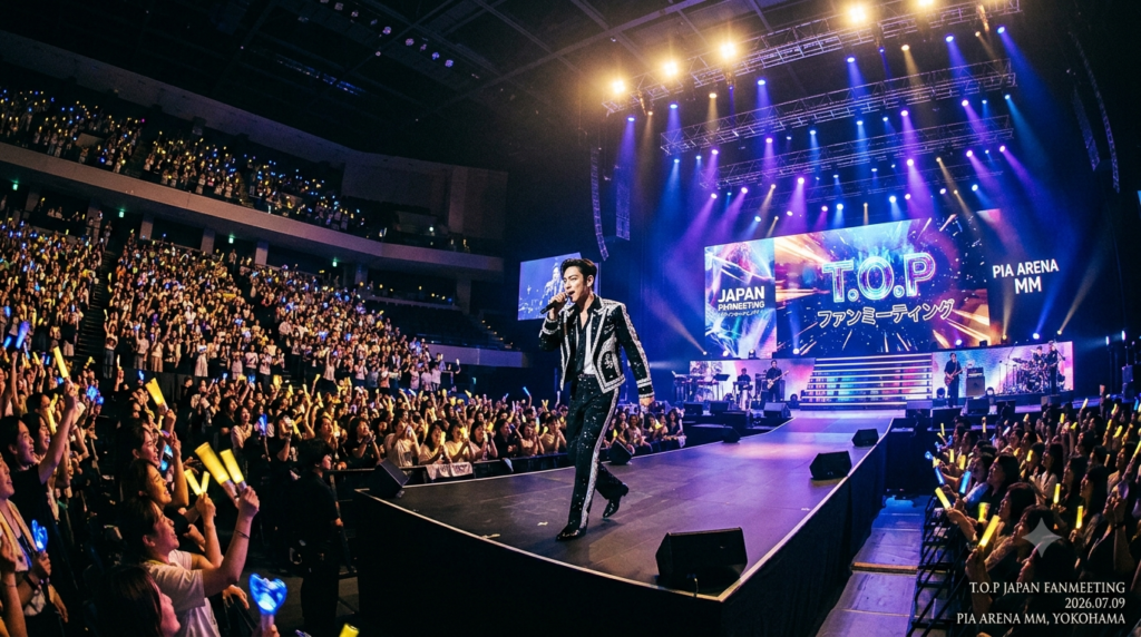 T.O.P JAPAN FANMEETING 2026/7/9 ぴあアリーナMMのライブレポート