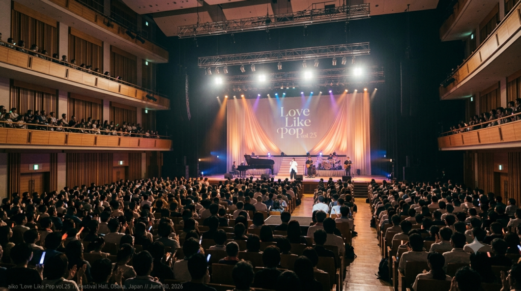 aiko Love Like Pop vol.25 2026/6/30 フェスティバルホールのライブレポート