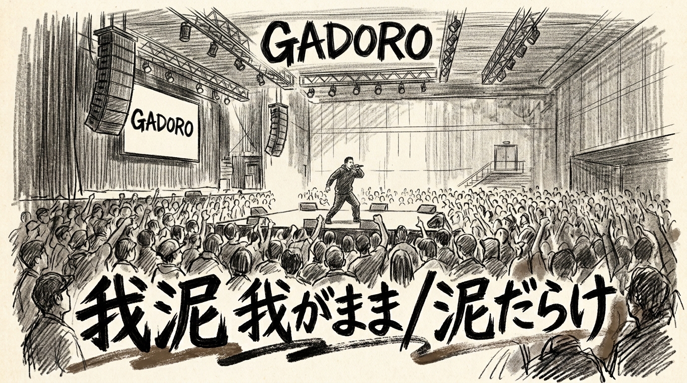 GADORO 我泥　我がまま／泥だらけ