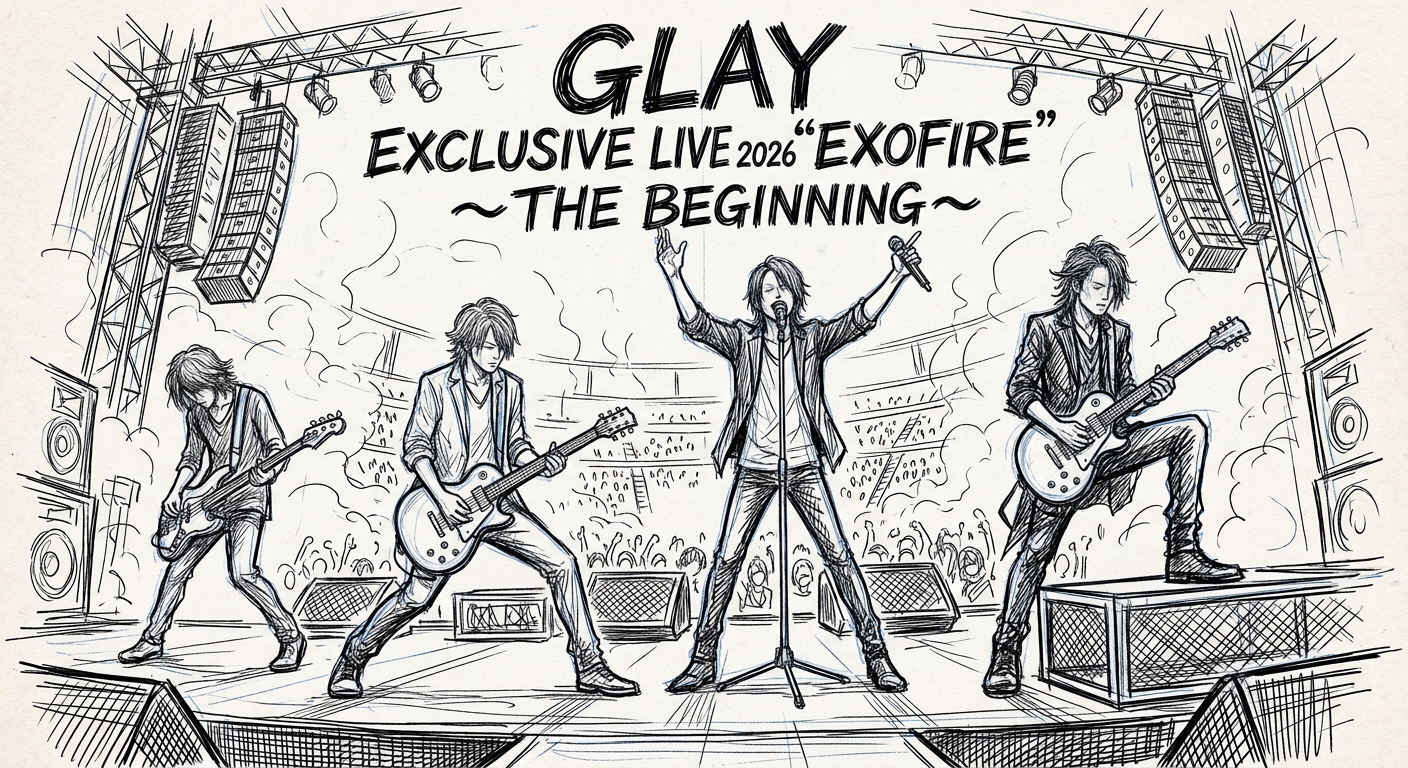 GLAY EXCLUSIVE LIVE 2026 “EXOFIRE” 〜THE BEGINNING〜