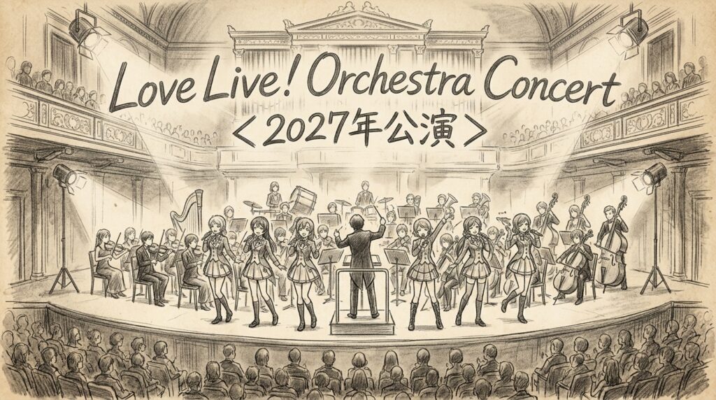 ラブライブ！ Orchestra Concert＜2027年公演＞のスケジュール・キャパ・ホテル予約