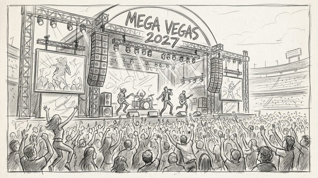 MEGA VEGAS 2027のスケジュール・キャパ・ホテル予約