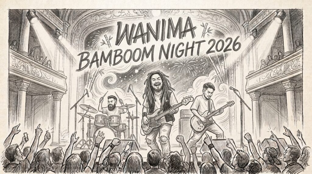 WANIMA 忘年会イベント「BAMBOOM NIGHT 2026」のスケジュール・キャパ・ホテル予約