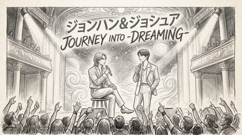 ジョンハン＆ジョシュア JOURNEY INTO -DREAMING-のスケジュール・キャパ・ホテル予約
