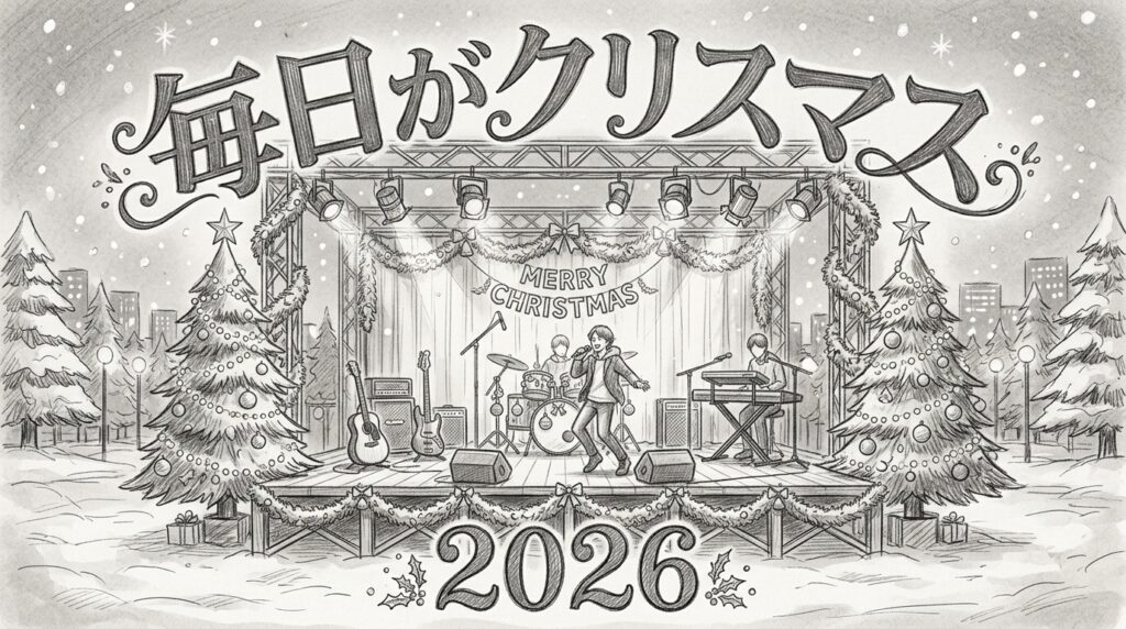 毎日がクリスマス 2026のスケジュール・キャパ・ホテル予約