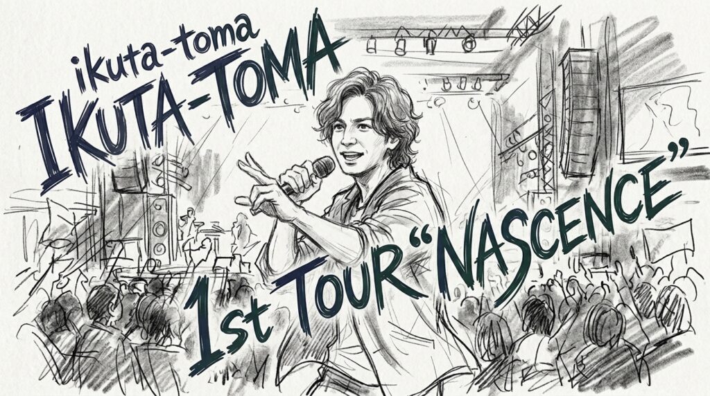 生田斗真 1st TOUR “NASCENCE”のスケジュール・キャパ・ホテル予約