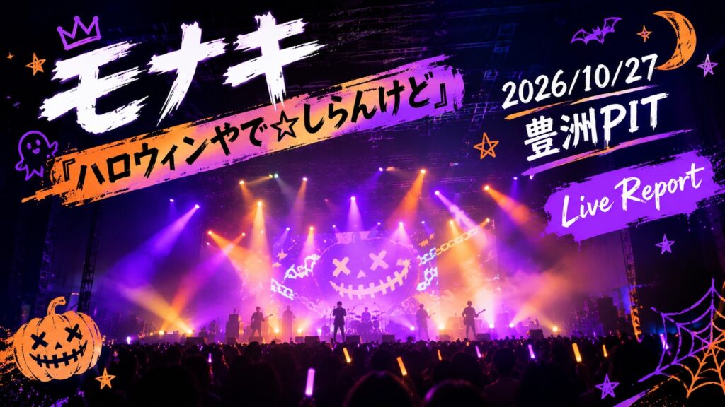 モナキ『ハロウィンやで☆しらんけど』豊洲PIT公演（2026/10/27）ファン反応まとめ