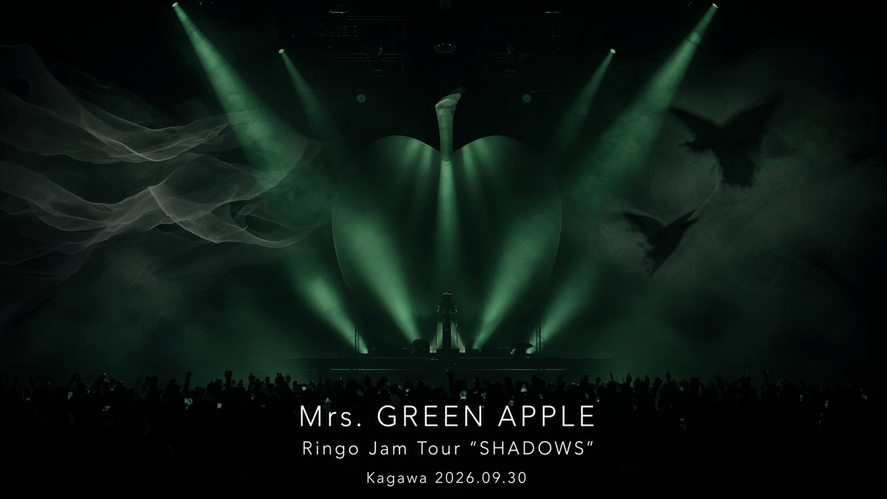 Mrs. GREEN APPLE Ringo Jam Tour “SHADOWS” 2026/9/30 あなぶきアリーナ香川のライブレポート